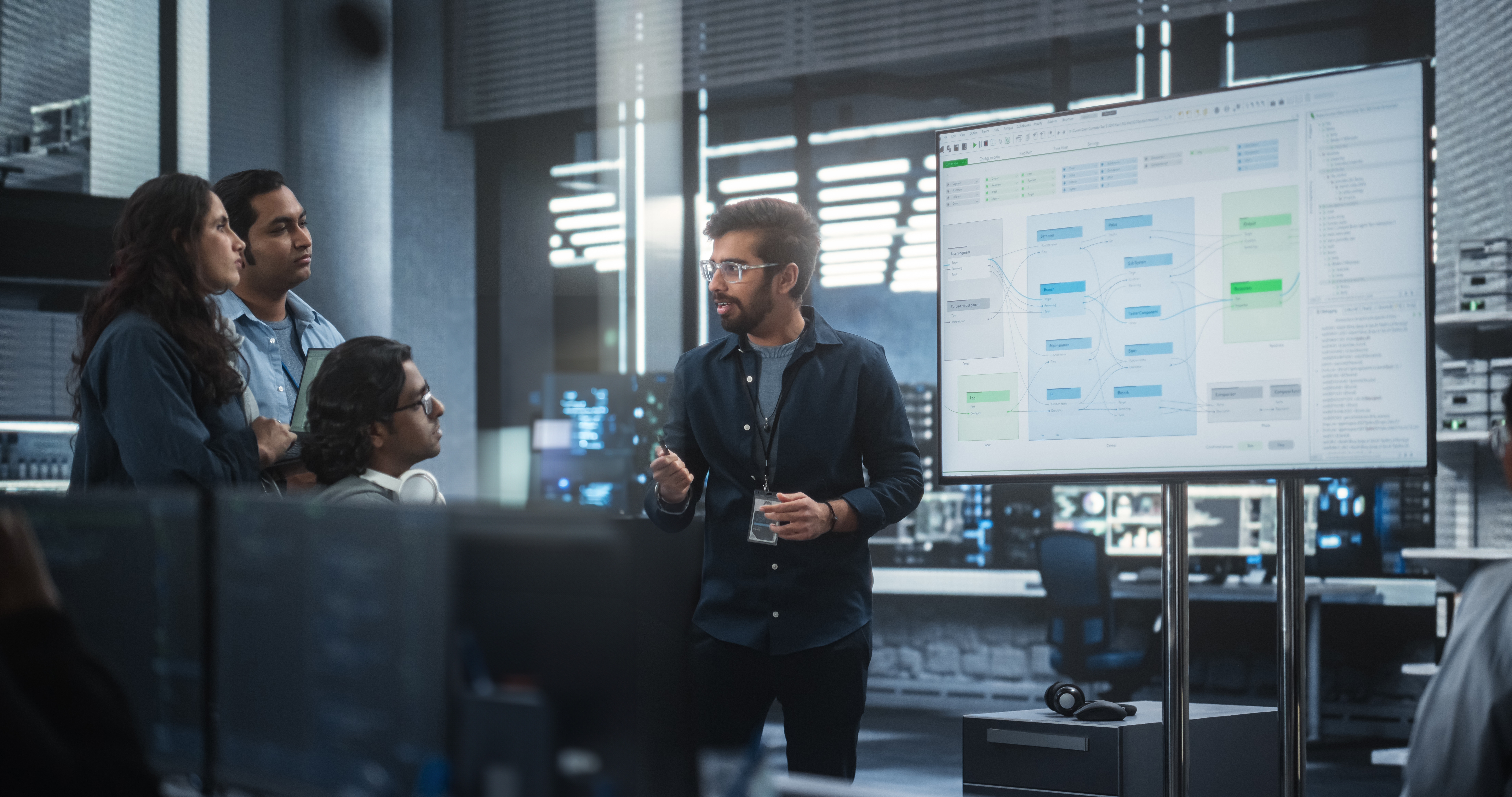 About Vxceed page visual representing how Vxceed enables AI-driven SFA and DMS transformation for global CPG brands.